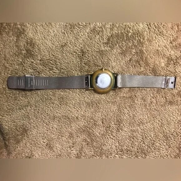 Stainless Steel Skagen Watch with Mesh Bracelet New Old Stock - Picture 2 of 4